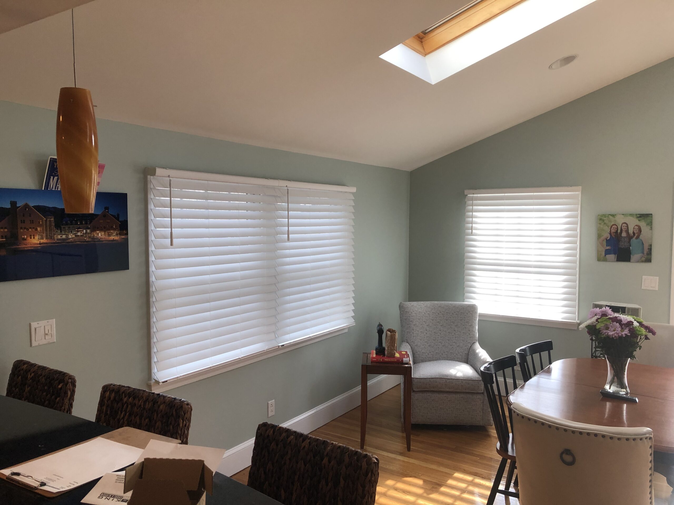 Norman one half cordless faux