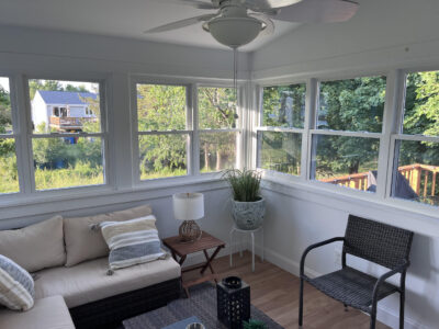 inside view of storm windows replacement in randolph home